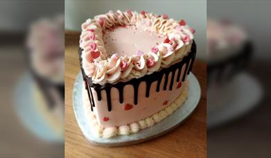 NEW: Heart Drip Cake