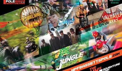 Graphic showing all the different activities that take place at NFP Bassetts Pole