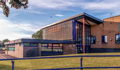 outside image of Blythe Bridge Library building