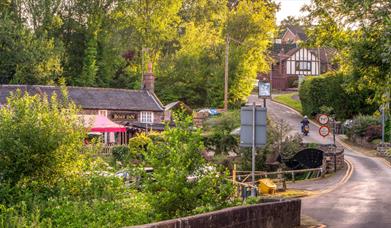 The Boat Inn in the village of Cheddleton