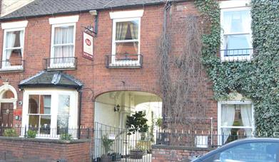 Front view of the Clayhanger Guest House