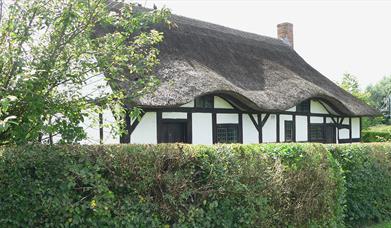 Izaak Walton Cottage from the road