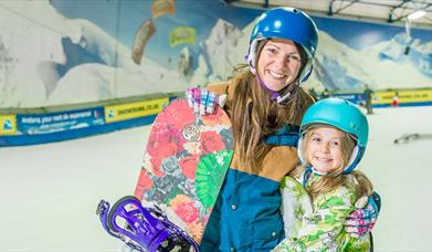 Skiing at SnowDome