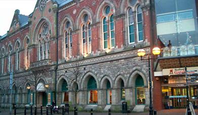 Outside the Stafford Gatehouse Theatre