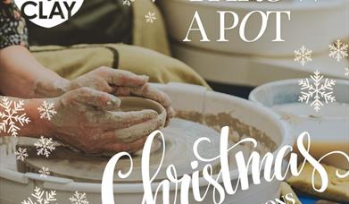 Christmas Throw a Pot