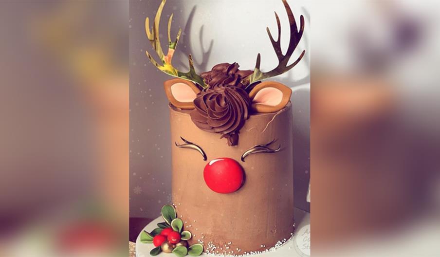 New! Chocolate Reindeer Cake