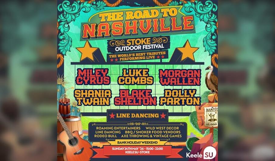 Road to Nashville Outdoor Festival Keele SU