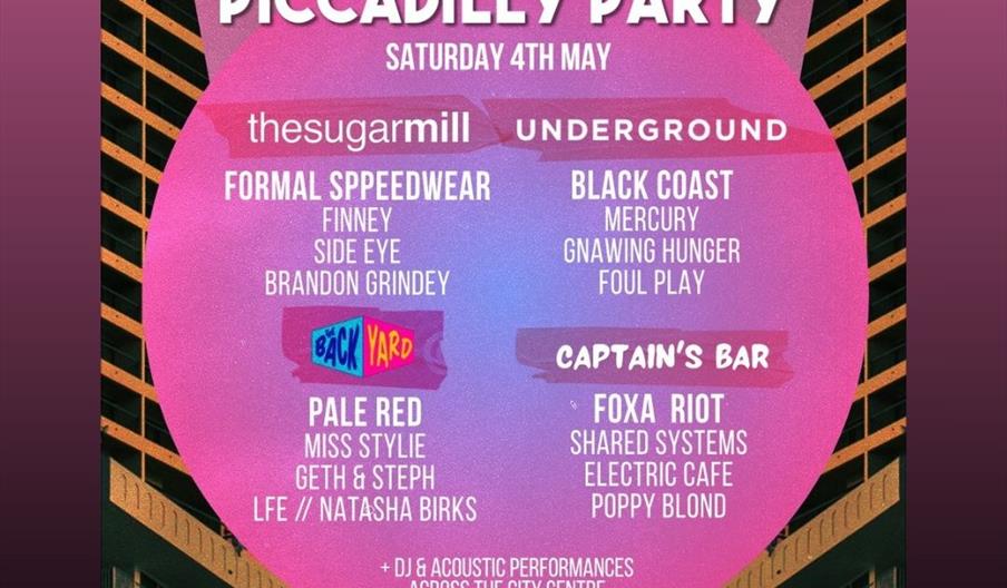 YOUR CITY X BID – PICCADILLY PARTY