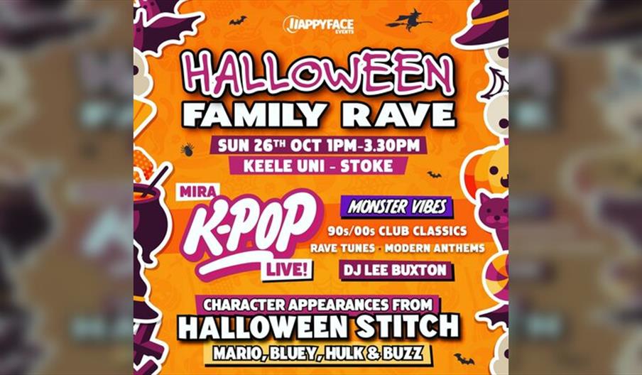 HALLOWEEN FAMILY RAVE Keele SU
