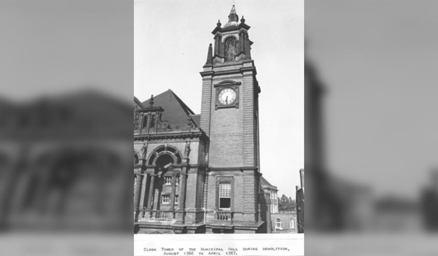 Keep our clock ticking fund-raiser: Newcastle Municipal Hall talk by Mervyn Edwards