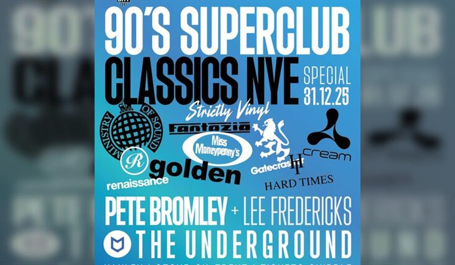 Pete Bromley's 90's Superclub Classics NYE Special 2025
