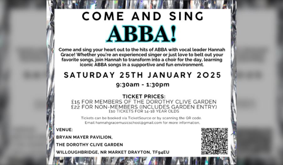 Come and Sing'ABBA'- with Hannah Grace Music