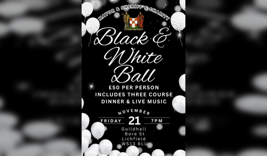Mayor & Sheriff's Charity Black & White Ball