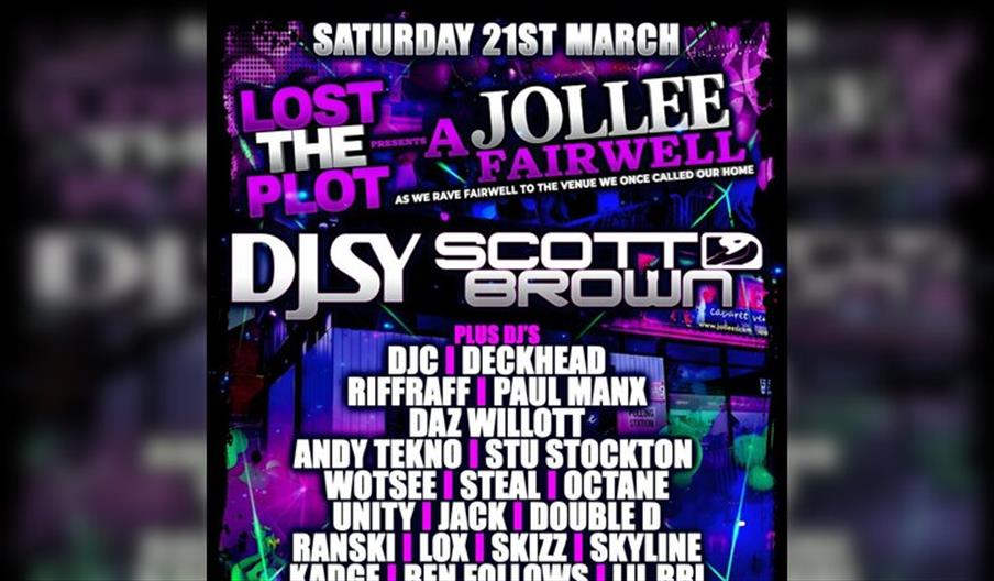 Lost the plot - A JOLLEE FAREWELL!