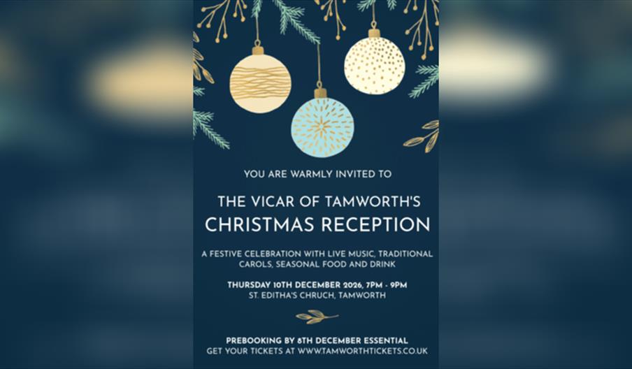 The Vicar of Tamworth's Christmas Reception 2026