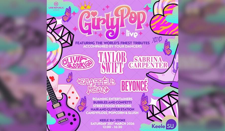 GirlyPop Live Keele SU, Keele