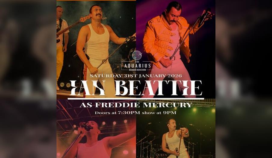 Ian Beattie as Freddie Mercury