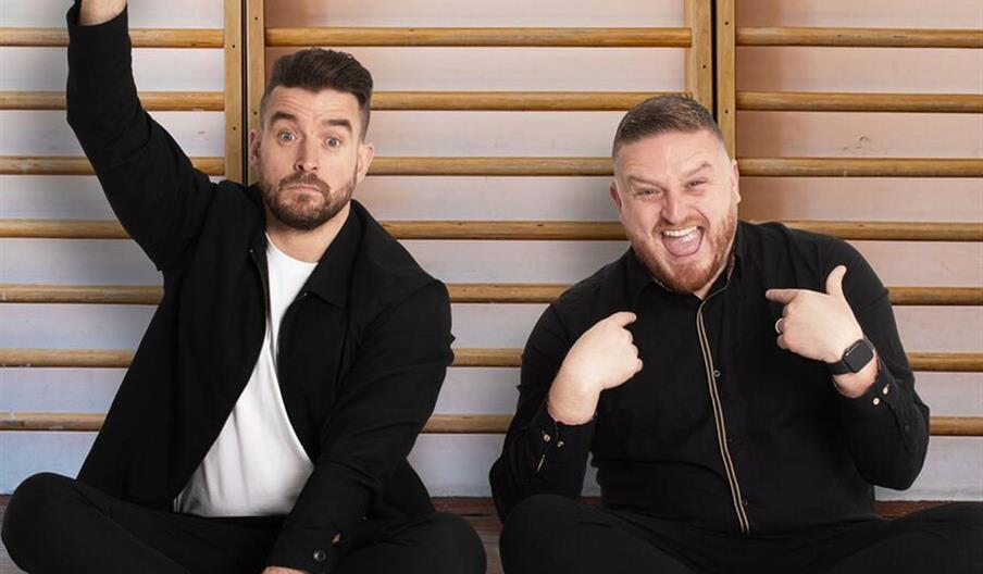 Two Mr P's in a Podcast Live