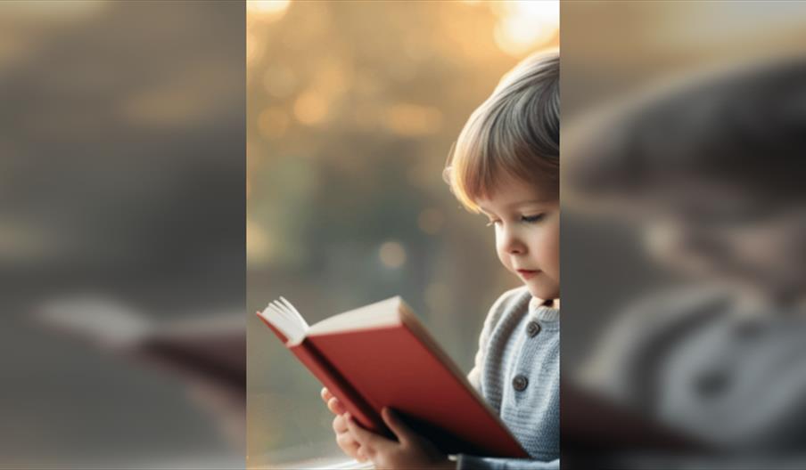 Children's Book Club in the garden