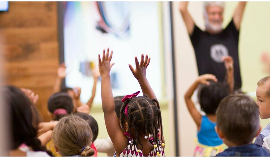 A childrens activity session