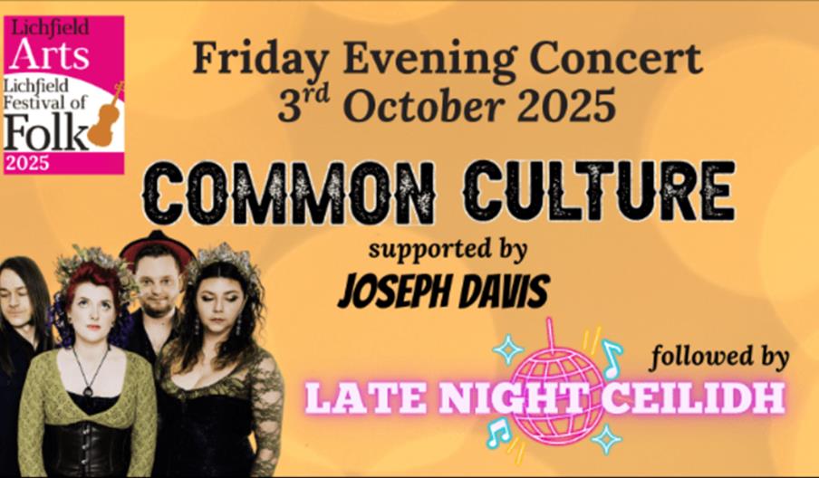 Lichfield Festival of Folk - Common Culture & Ceilidh