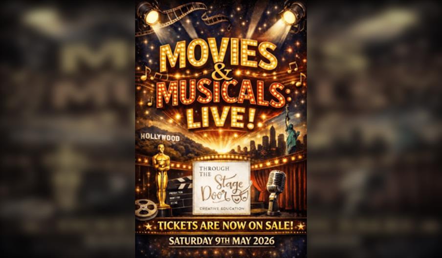 Through The Stage Door Adults Musical Theatre company presents Movies & Musicals! LIVE!