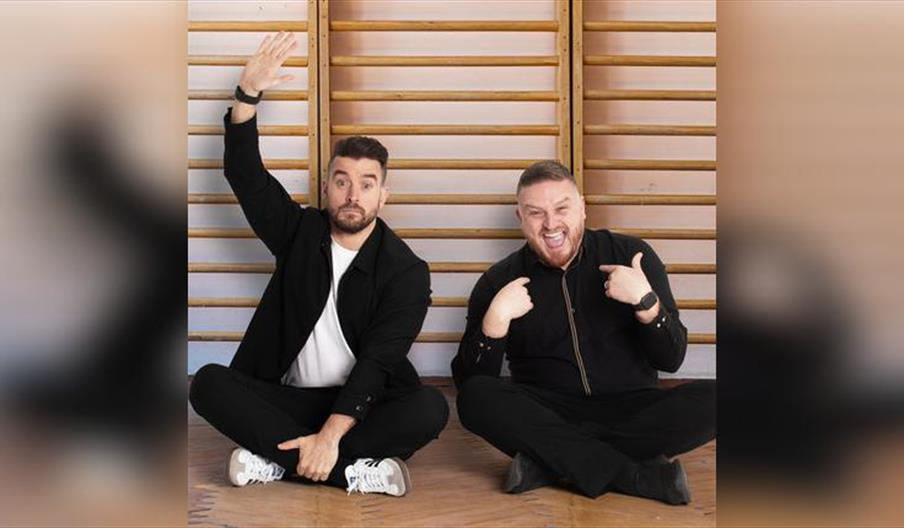 Two Mr P's in a Podcast Live