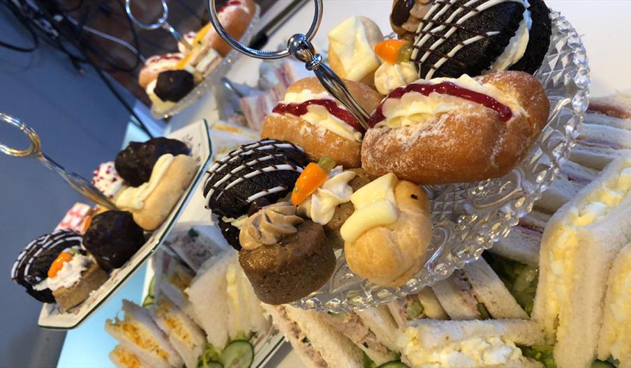 Afternoon tea in Staffordshire