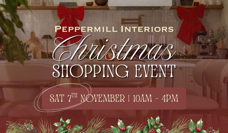 Peppermill Interiors Christmas Shopping Event