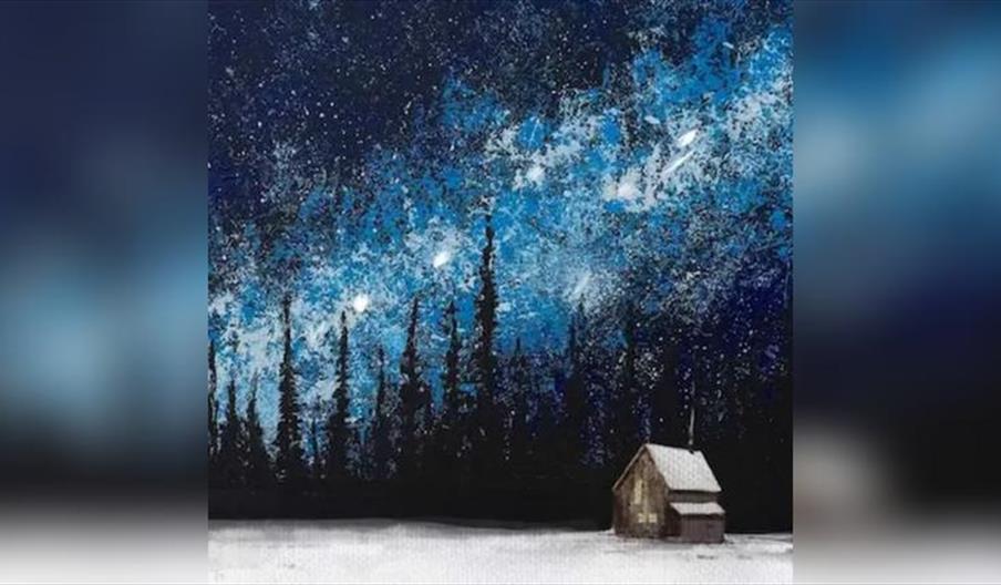 The Paint Club: Winter Cottage