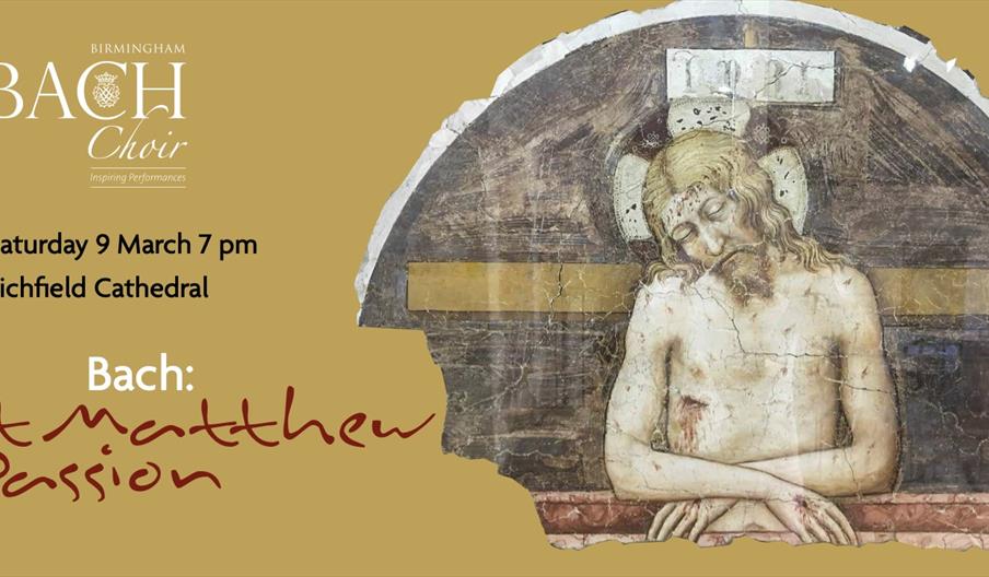 concert: St Matthew Passion in Lichfield Cathedral
