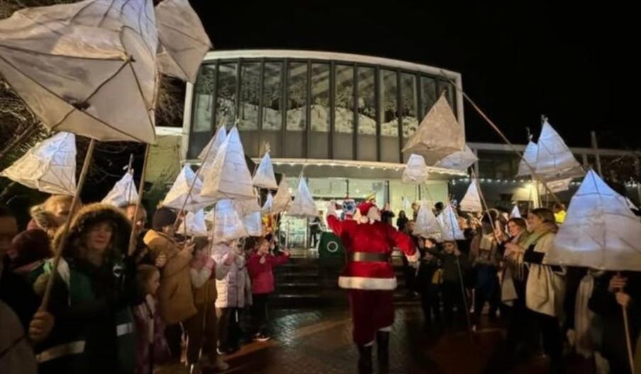 Biddulph Christmas Lights Switch On