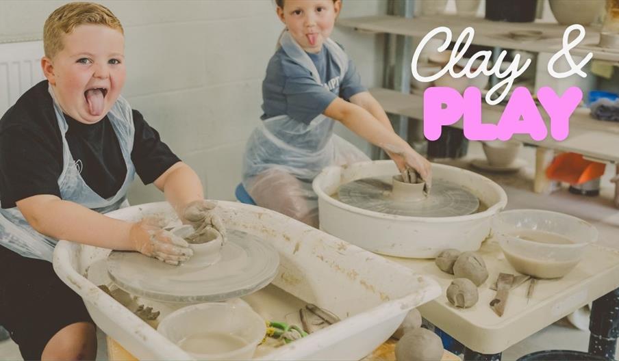 Children's Play & Clay - Throw A Pot