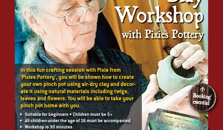 Children's Clay Workshop with Pixies Pottery