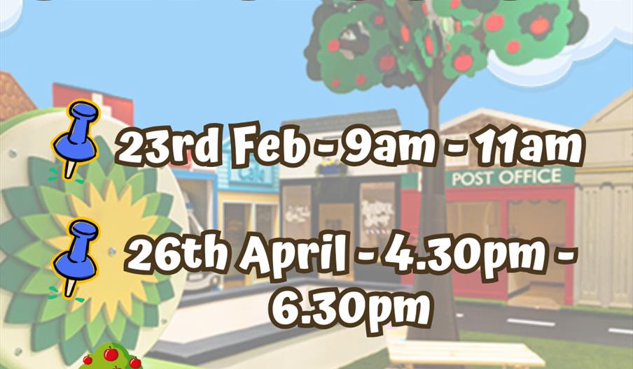 Graphic promoting SEN play session