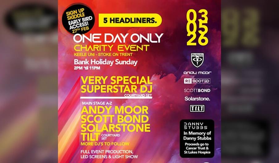 One Day Only - Celebrating Danny Stubbs Legacy