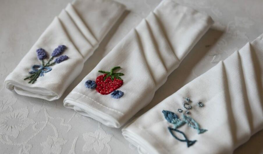 Workshop – Afternoon Tea and Napkin Embroidery