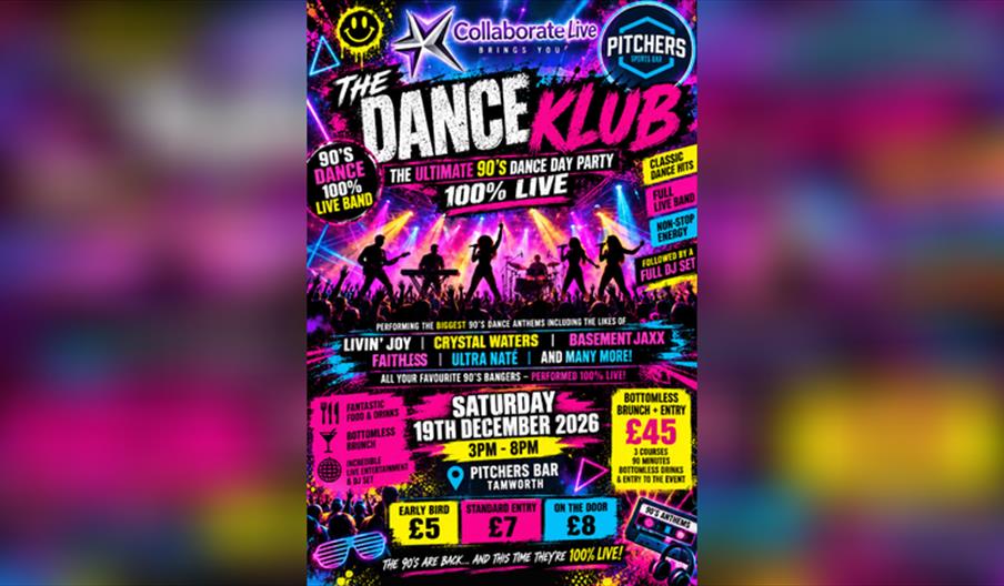Ulitmate 100% Live 90s Dance Experience Day Party