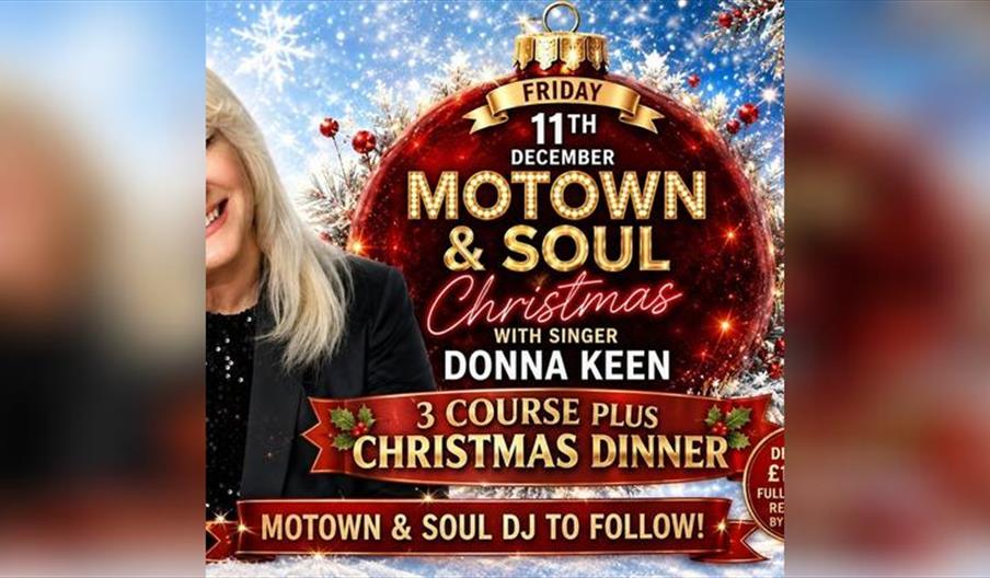 Motown and Soul Christmas Party Ft Donna Keen