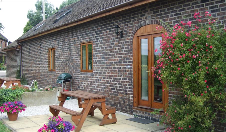 Outside Donative Cottages