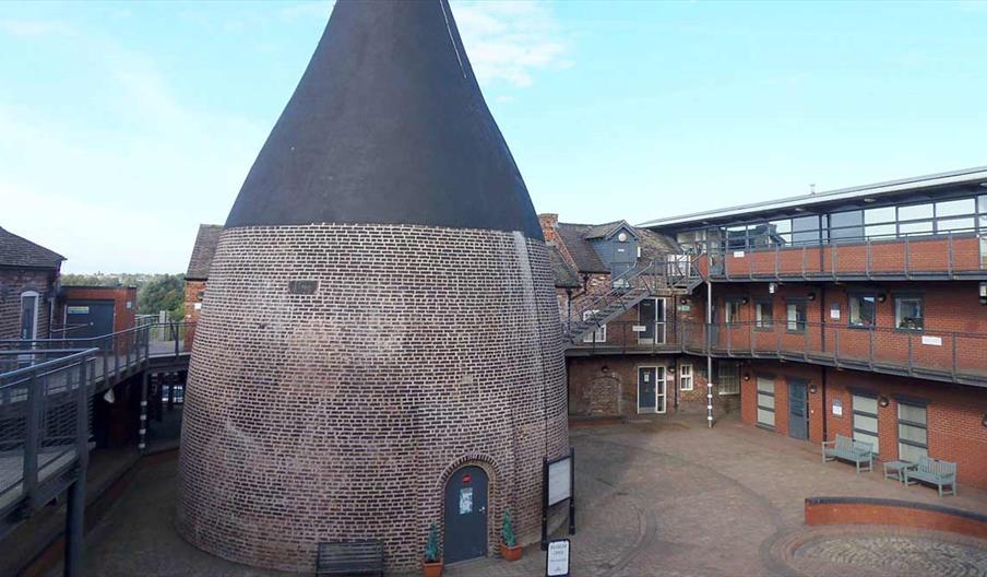 view outside the kiln