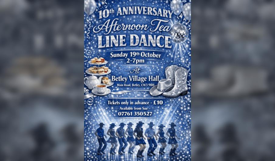 10th Anniversary Afternoon Tea Line Dance
