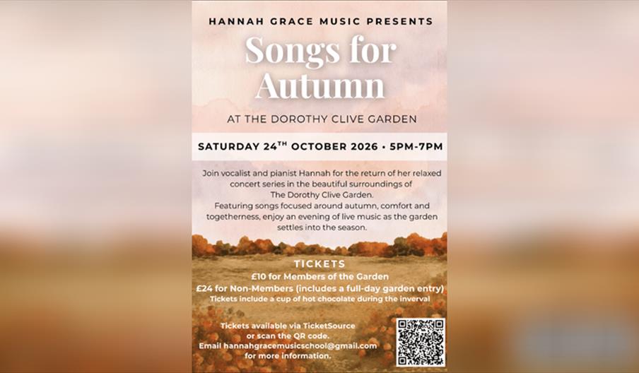 Songs for Autumn - With Hannah Grace