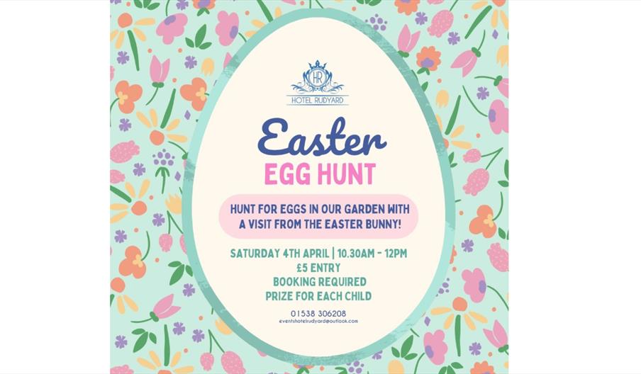 Easter Egg Hunt at Hotel Rudyard
