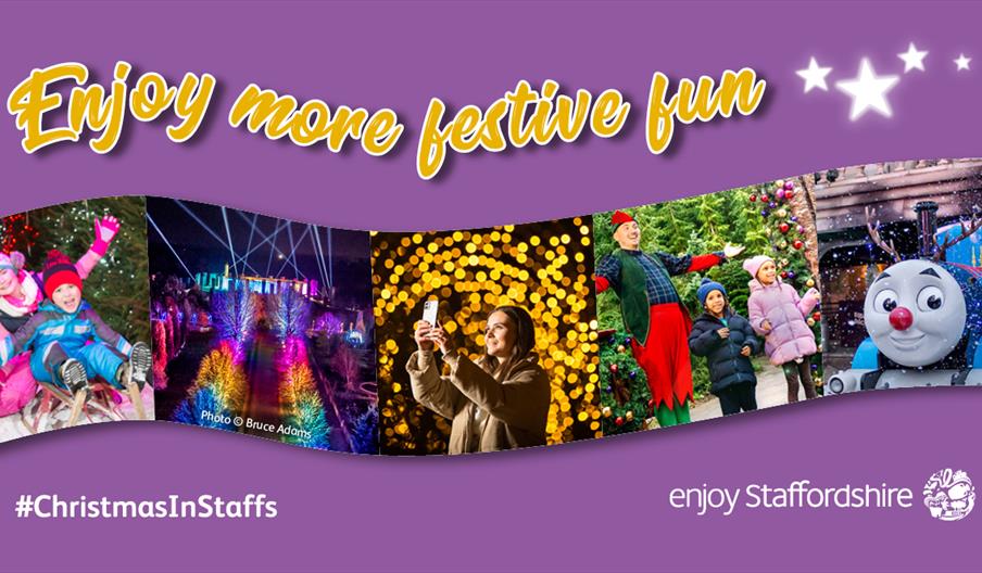 Enjoy more festive fun this Christmas in Staffordshire. Visit our webpage to find out more.