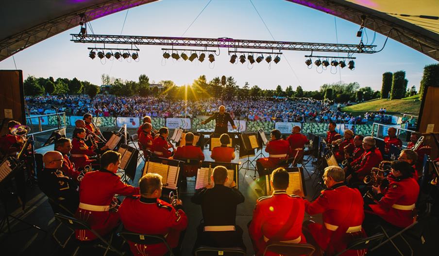 Summer Proms at the National Memorial Arboretum.