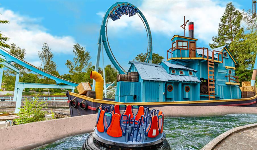 Enjoy a host of great rides and attractions at Drayton Manor Resort, Staffordshire