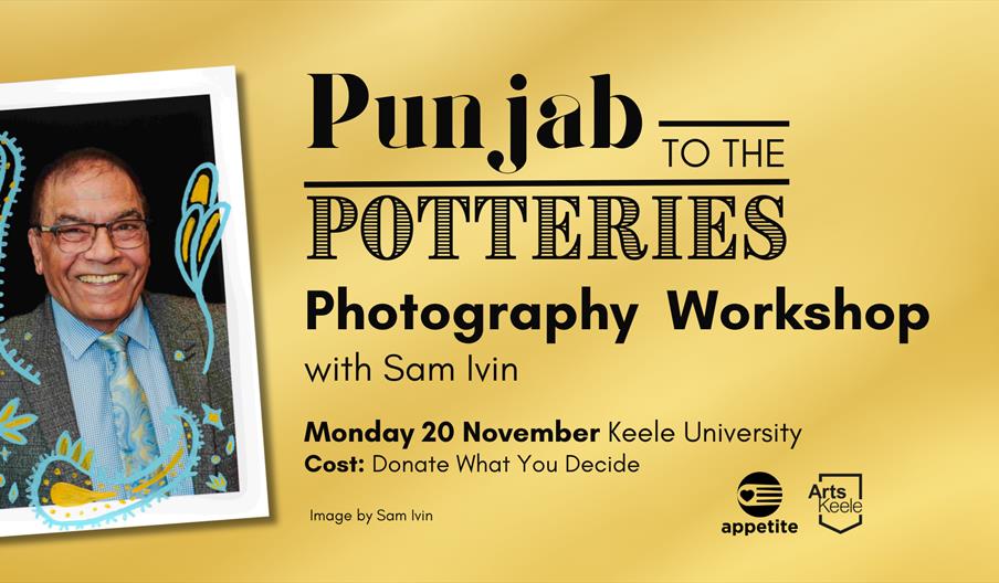Image shows Sam Ivin, the photographer leading this workshop at Keele University on 20th November