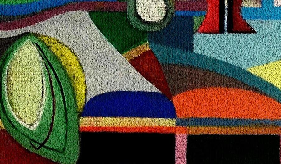 Art deco rug