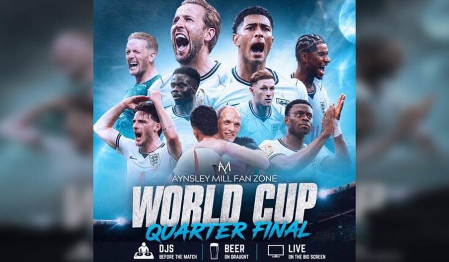 Aynsley Mill Fan Zone: England V Norway